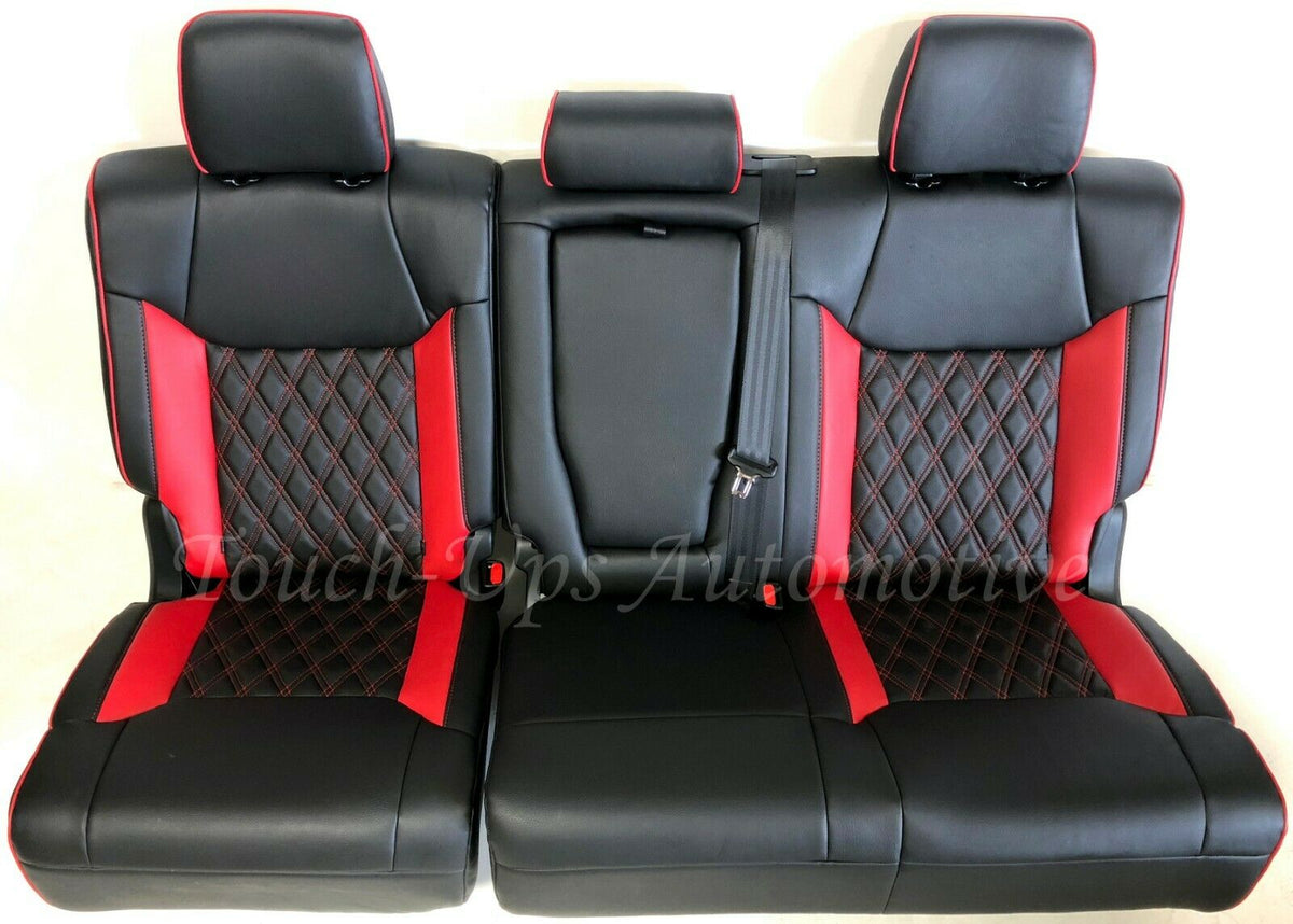 2018-2021 Toyota Camry LE / SE Katzkin Red Leather Seat Replacement Covers